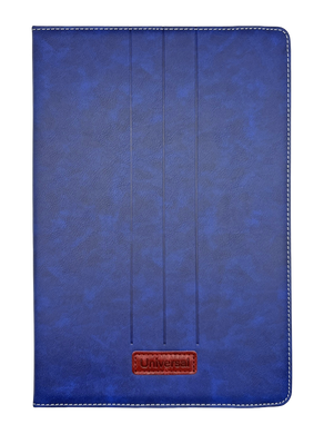 Чохол-книжка на планшет уніврсальна 11" 360 широка полоса "Вертикаль" blue