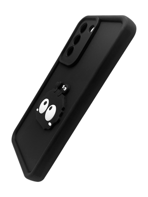 Чохол Pretty Things для Samsung S21 FE black/eyes Full Camera
