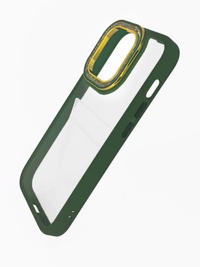 Чохол Swarovski для iPhone 15 Pro alpine green