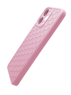 Чохол TPU Honeycomb для Xiaomi Redmi 12 light pink Full Camera