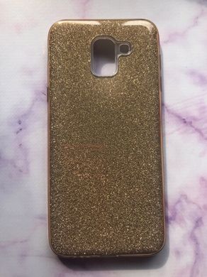 Силиконовый чехол Shine для Samsung J6-2018 gold