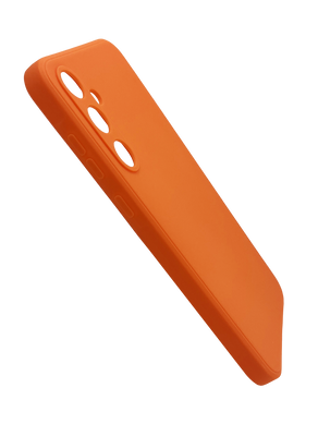 Силіконовий чохол Candy Full Camera для Samsung A35 orange