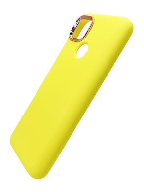 Силіконовий чохол Metal Frame для Xiaomi Redmi 9C/10A yellow (AA)