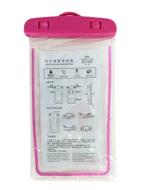 Водонепроникний чохол Waterproof Phosphoric side 7" pink