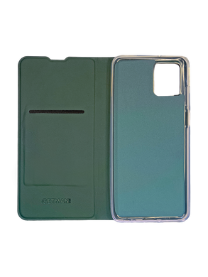 Чохол-книжка шкіра для Motorola Moto G32 green Getman Elegant PU