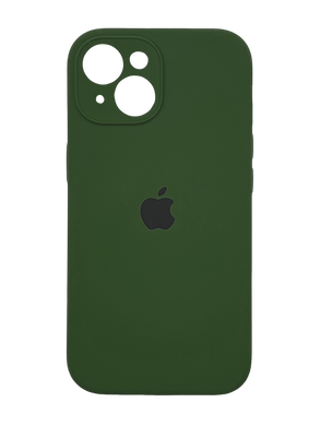 Фото товару Силіконовий чохол Full Cover для iPhone 15 Plus cyprus green (dark green) Full Camera Силіконовий чохол Full Cover для iPhone 15 Plus cyprus green (dark green) Full Camera