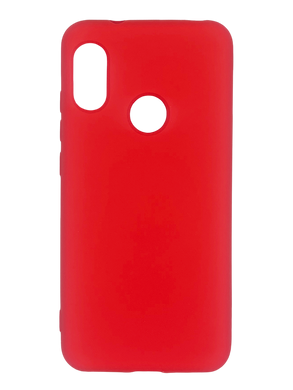 Силіконовий чохол Full Cover для Xiaomi Redmi 6 Pro/Mi A2 Lite red без logo