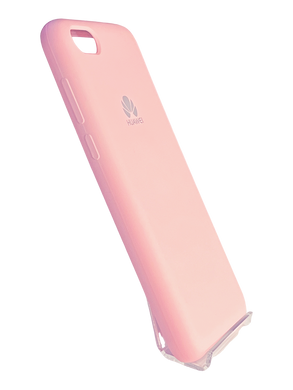 Силиконовый чехол Silicone Cover для Huawei Y5 - 2018 light pink