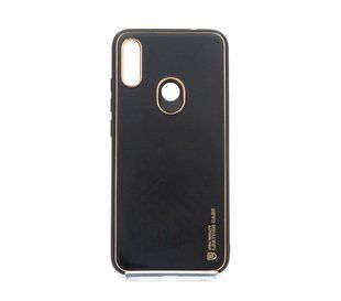 Чохол шкіра Xshield для Xiaomi Redmi Note 7/Note 7 Pro black