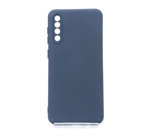 Силіконовий чохол Full Cover для Samsung A50/A50S/A30S midnight blue Full Camera без logo