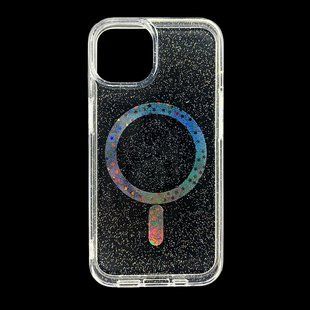 Чохол MagSafe shiny для iPhone 14 clear