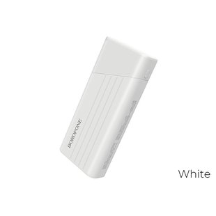 Power Bank Borofone BT23 Regnant 10000 mAh white