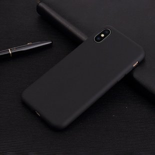 Силіконовий чохол Soft Feel для iPhone X/XS black