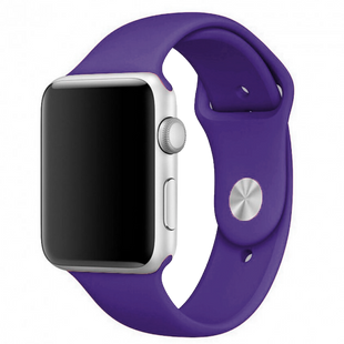 Силиконовый ремешок для Apple Watch Sport Band 38-40mm (S/M&M/L) 3pcs amethyst