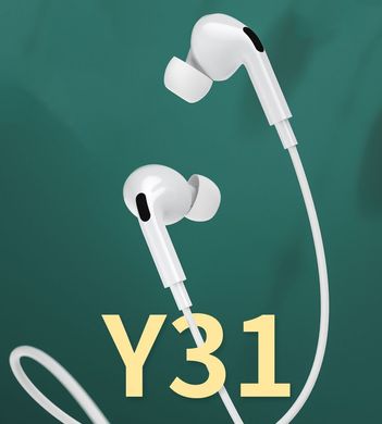 Навушники Wecome Y31 Lightning white