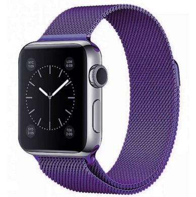 Ремінець Apple Watch Milanese loop 38mm/40mm purple