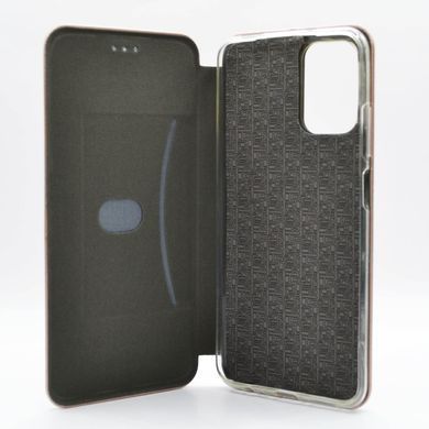 Чехол книжка Original кожа для Xiaomi Redmi Note 10/10S rose gold (4you)