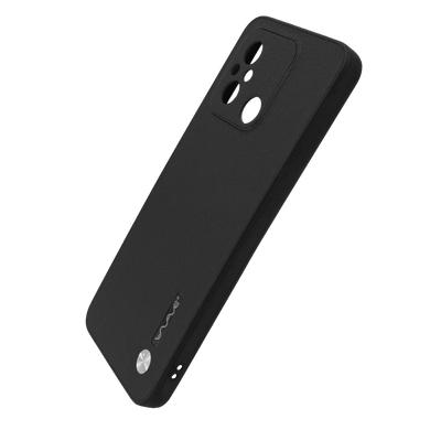 Чохол WAVE Leather для Xiaomi Redmi 12C black Full Camera