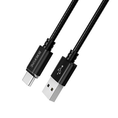 USB кабель Borofone BU1 Mag Jet Type-C 3A/1.2m black