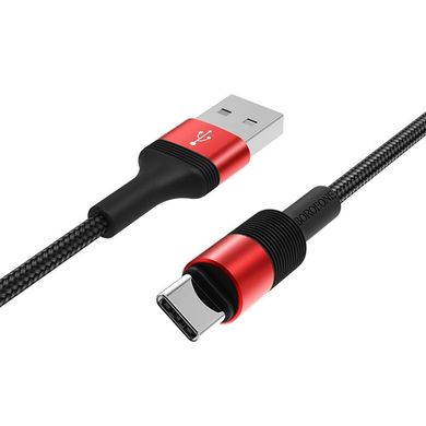 USB кабель Borofone BX21 Outstanding Type-C 3A/1m red