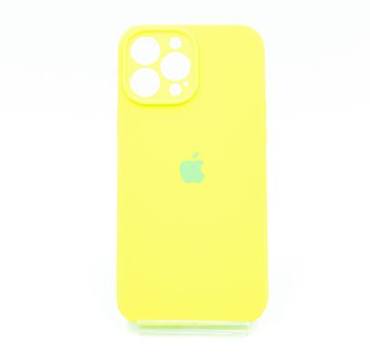 Силіконовий чохол Full Cover для iPhone 13 Pro Max party green Full Camera