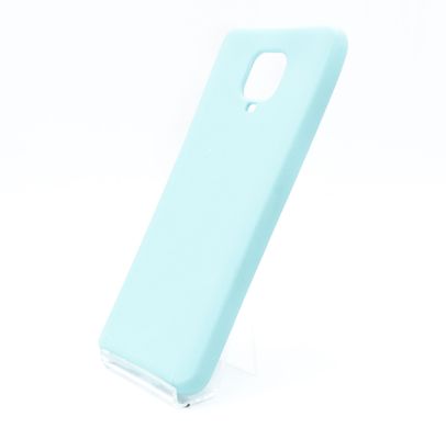 Силіконовий чохол Full Cover для Xiaomi Redmi Note9s/Note9Pro/Note9ProMax azure без logo