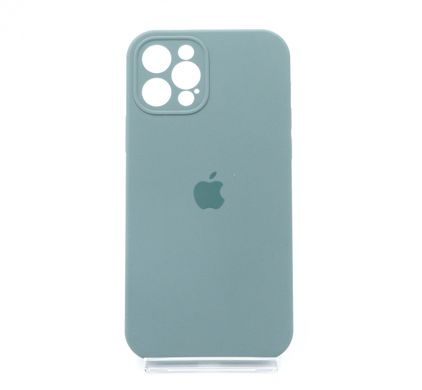 Силіконовий чохол Full Cover для iPhone 12 Pro viridian Full Camera