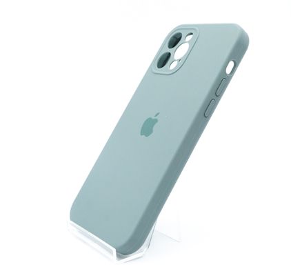 Силіконовий чохол Full Cover для iPhone 12 Pro viridian Full Camera