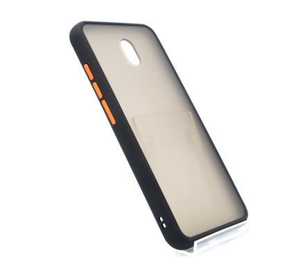 Чехол 2 в 1 Matte Color для Xiaomi Redmi 8/8A black/red