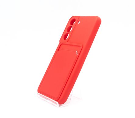 Силіконовий чохол WAVE Colorful Pocket для Samsung S22 red Full Camera