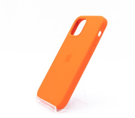 Силіконовий чохол Full Cover для iPhone 12/12 Pro electric orange