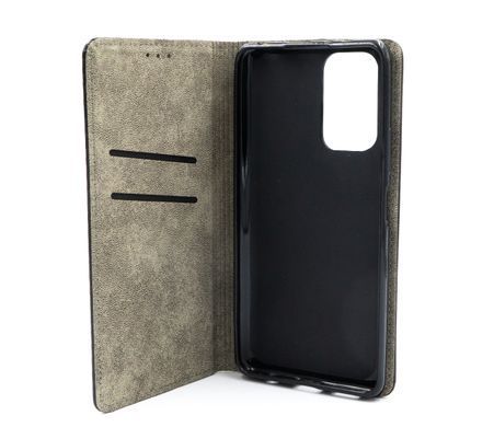 Чехол книжка Carbon для Xiaomi Redmi Note 10 Pro/Note 10 Pro Max black (4you)