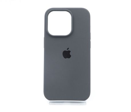 Силіконовий чохол Full Cover для iPhone 14 Pro dark grey