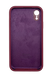 Силиконовый чехол Full Cover Square для iPhone XR maroon Full Camera