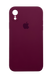 Силиконовый чехол Full Cover Square для iPhone XR maroon Full Camera