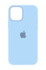 Силиконовый чехол with MagSafe для iPhone 12/12 Pro cloud blue 1:1 Smart animation