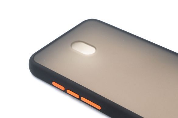 Чехол 2 в 1 Matte Color для Xiaomi Redmi 8/8A black/red