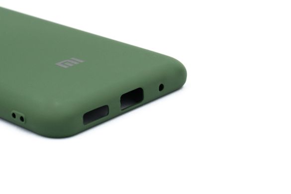 Силіконовий чохол Full Cover для Xiaomi Redmi Note 10 5G/Poco M3 Pro My Color Full Camera dark green