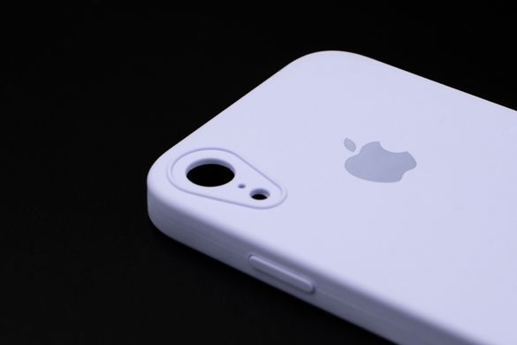 Силіконовий чохол Full Cover Square для iPhone XR glicine Full Camera
