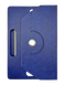 Чехол-книжка на планшет универсальная 11" 360 широкая полоса "Вертикаль" blue