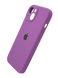 Силіконовий чохол Full Cover для iPhone 15 Plus purple Full Camera