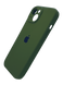 Силіконовий чохол Full Cover для iPhone 15 Plus cyprus green (dark green) Full Camera