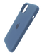 Силіконовий чохол with MagSafe для iPhone 15 winter blue 1:1 Smart animation