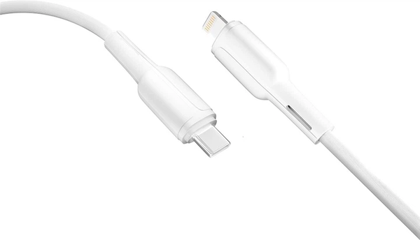 Кабель Ridea RC-CO10 CommonPro PD30W Type-C to Lightning white