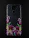 Силиконовый чехол MyPrint для Xiaomi Redmi Note 9 pink flowers (d)