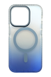 Чохол Fibra Shock-Proof with MagSafe для iPhone 14 Pro clear/blue