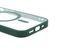 Чохол Color+MagSafe для iPhone 14 Pro clear/green