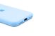 Силіконовий чохол Full Cover для iPhone SE 2020 azure (swimming pool)
