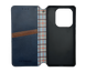 Чохол-книжка шкіра для Xiaomi Redmi Note 13 Pro 4G blue Getman Cubic PU