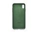 Силіконовий чохол Full Cover для iPhone XS Max cyprus green